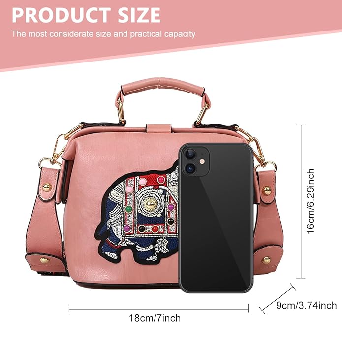 RoxyBag - A Luxe Crossbody Bag with Unique Embroidered Style