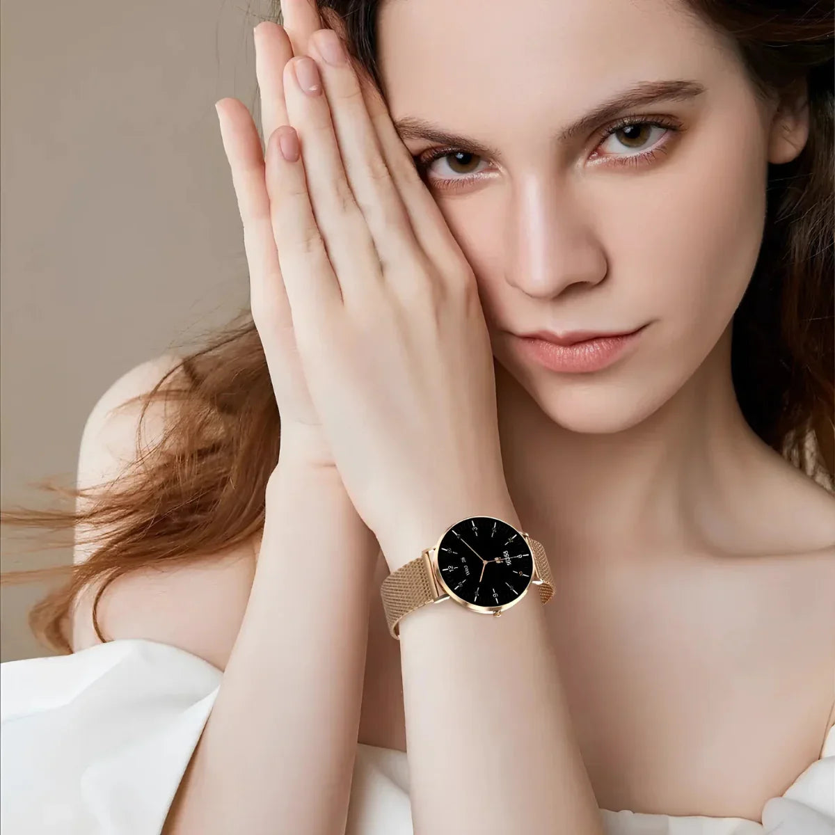 StyleFit Luxe - Elegant Ultra-Thin Smartwatch
