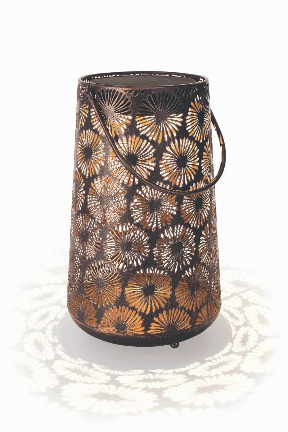 Antic Daisy - Vintage Solar Lantern for Garden Lighting