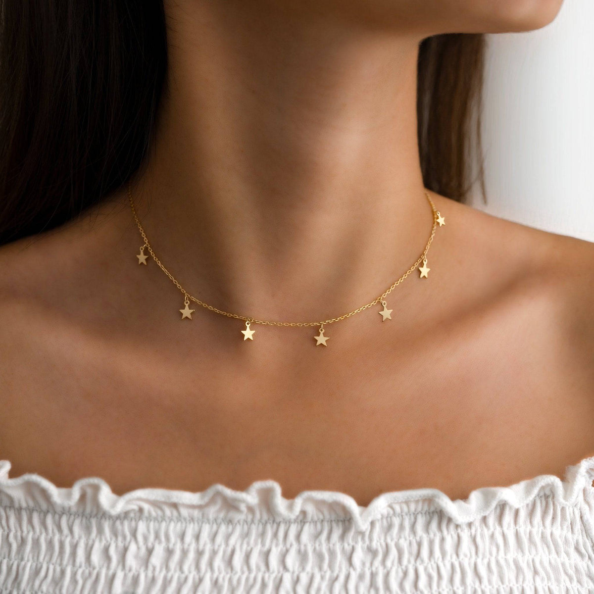 Elara Star Necklace - Sparkling Elegance for Every Occasion