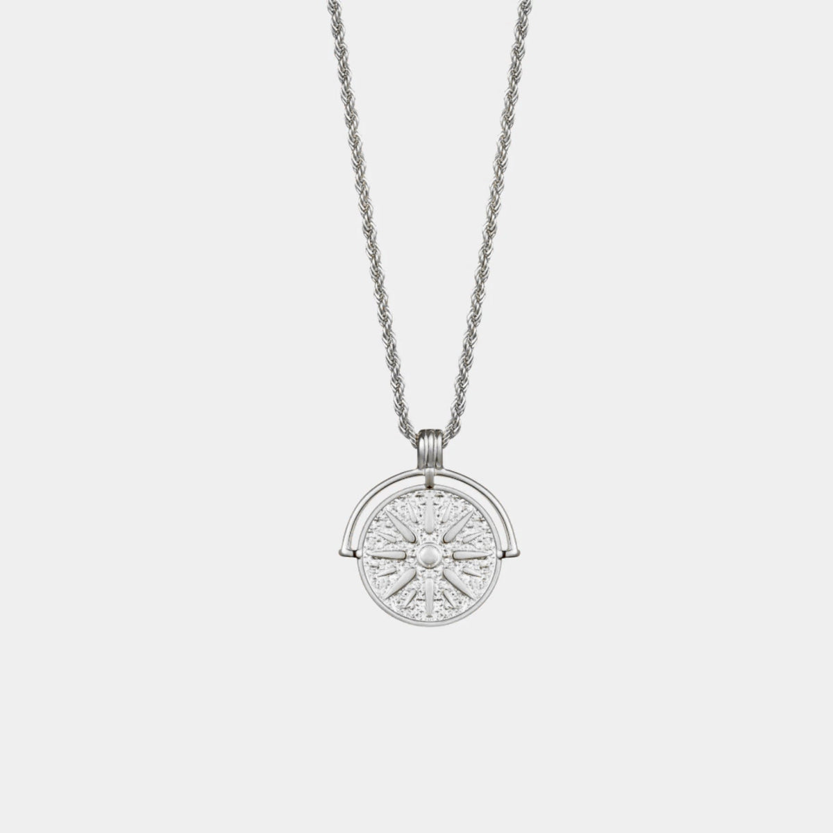 Aurora Sun Pendant Necklace - A Radiant Everyday Charm