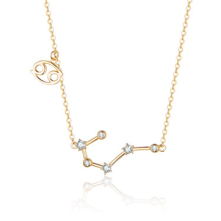 Faestra - Celestial Zodiac Astrology Necklace