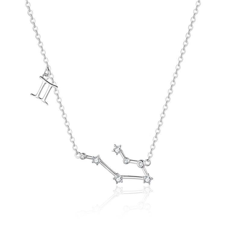 Faestra - Celestial Zodiac Astrology Necklace