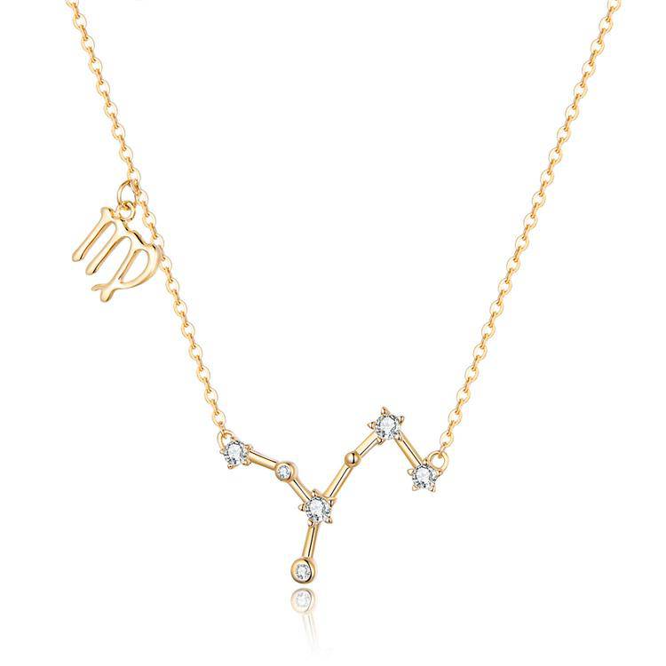 Faestra - Celestial Zodiac Astrology Necklace
