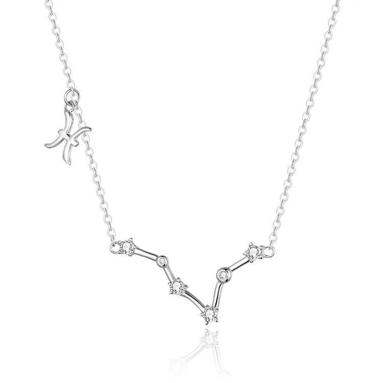 Faestra - Celestial Zodiac Astrology Necklace