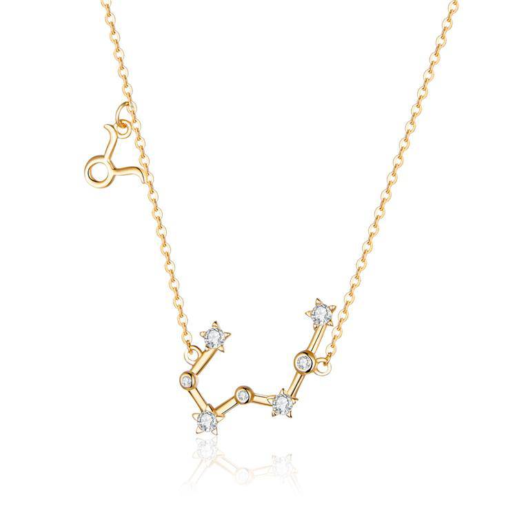 Faestra - Celestial Zodiac Astrology Necklace