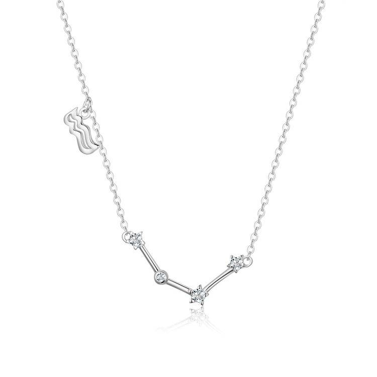 Faestra - Celestial Zodiac Astrology Necklace