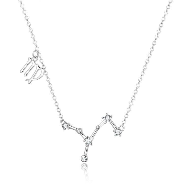 Faestra - Celestial Zodiac Astrology Necklace