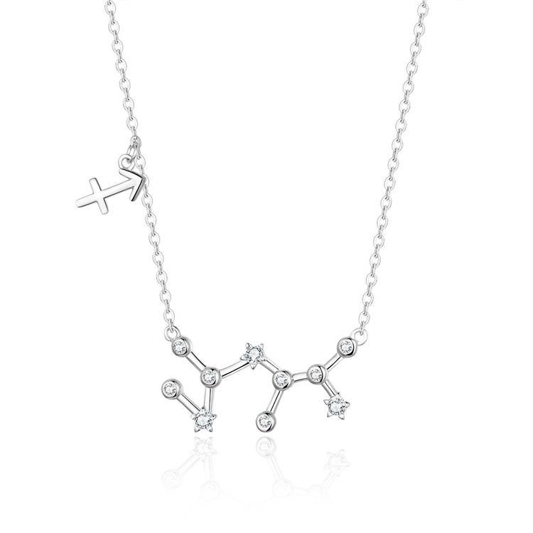 Faestra - Celestial Zodiac Astrology Necklace