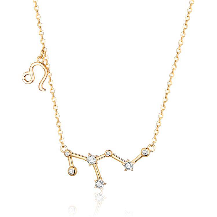 Faestra - Celestial Zodiac Astrology Necklace