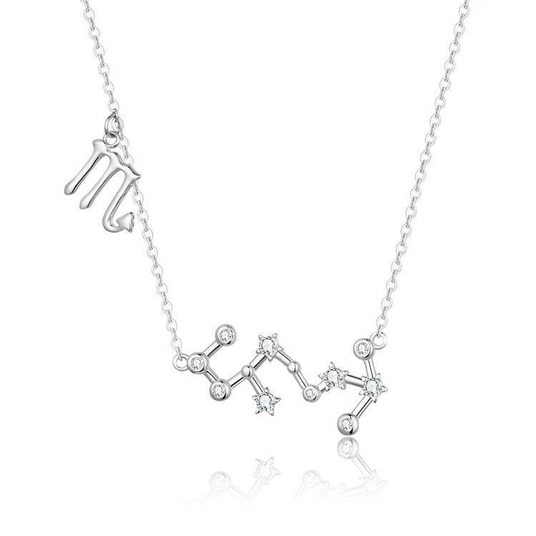 Faestra - Celestial Zodiac Astrology Necklace