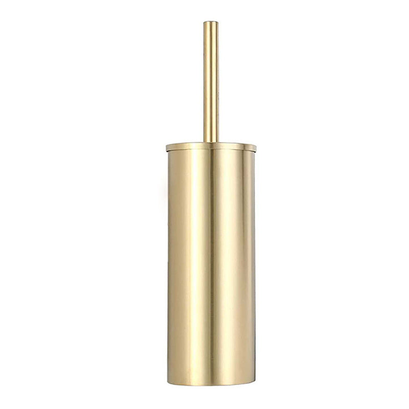 Berrowick - Golden Toilet Brush Holder Accessory