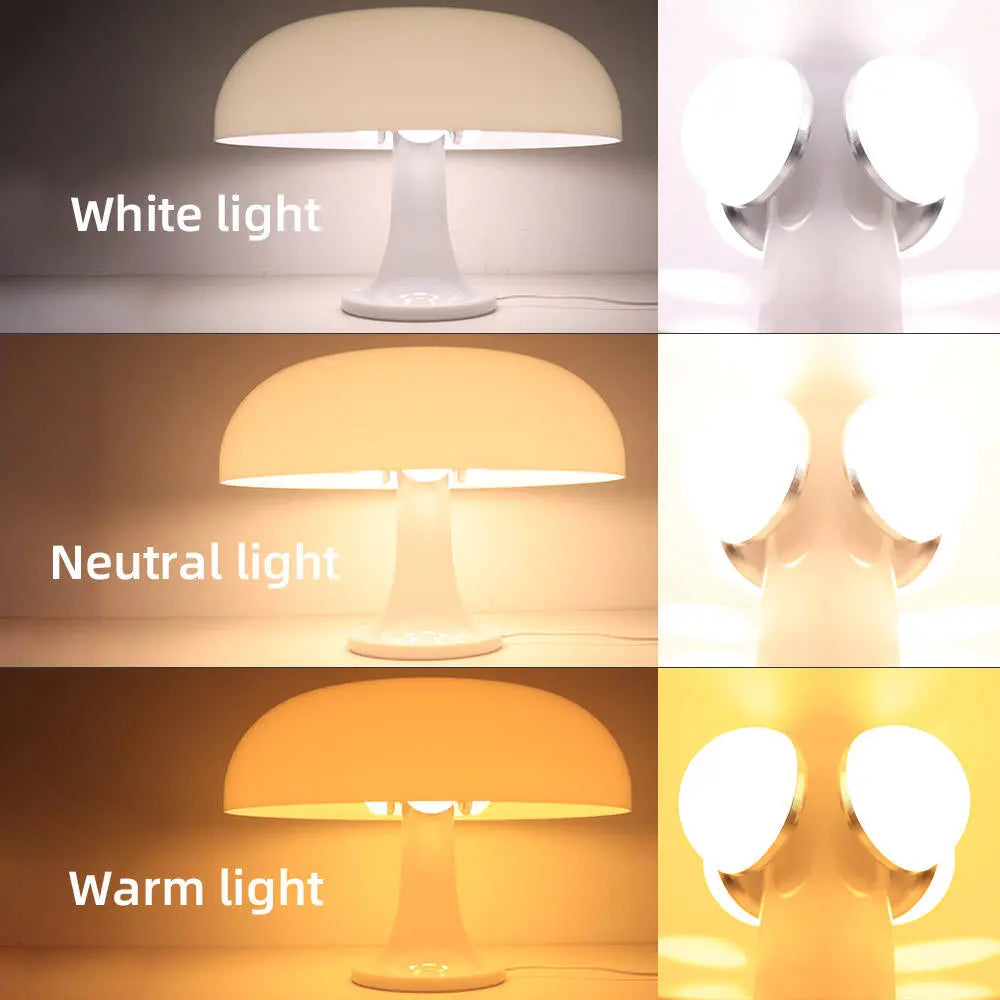 Arcadia - Modern Mushroom-Shaped LED Table Lamp