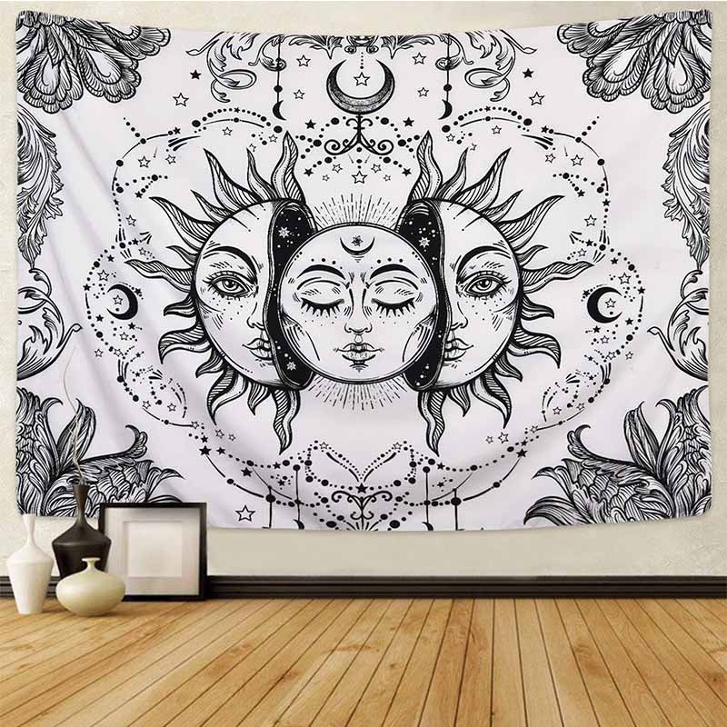 Uali Tapestry - Bohemian Wall Hanging for a Spiritual Vibe
