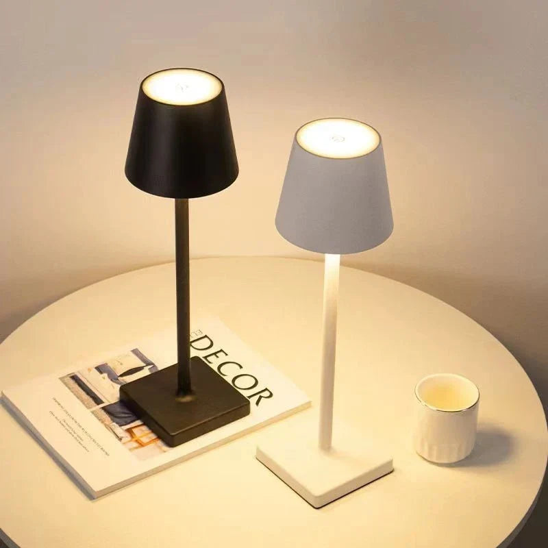 LumiAura - Portable Dimmable LED Table Lamp for Any Room