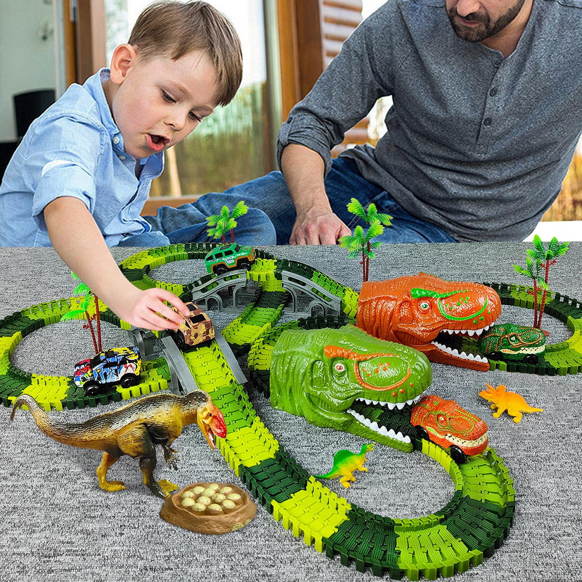 DinoExpress - Adventure Train Playset for Kids
