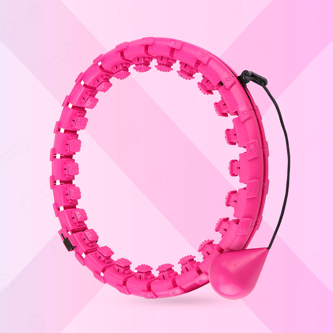 HulaFit Pro - Adjustable Hula Hoop for Home Fitness