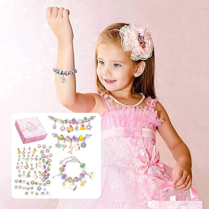 SparkleBrace Kit - DIY Bracelet Making Kit for Kids