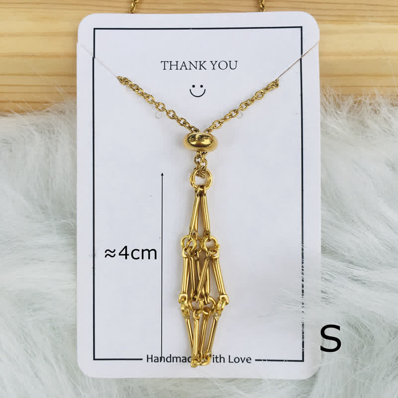 Iris - Elegant Natural Crystal Necklace