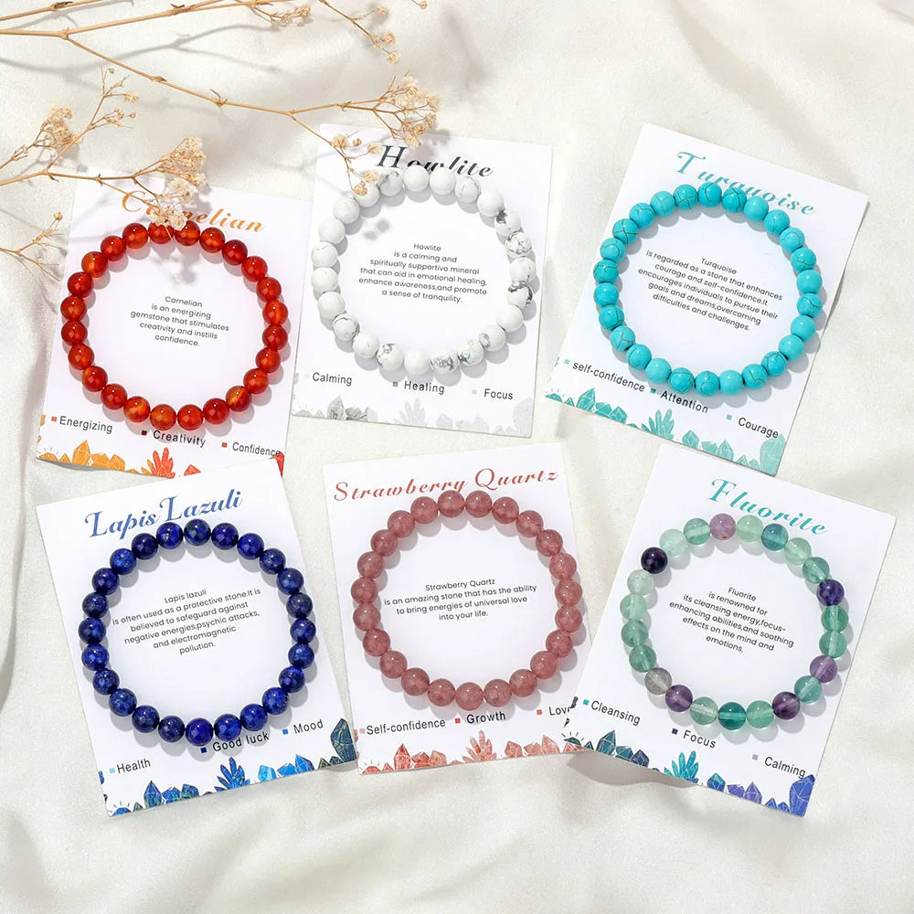 Fyneth - Natural Crystal Bracelet for Healing Energy