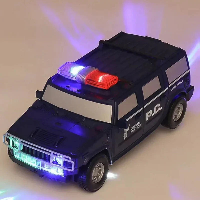 RoboPolice - Transformable Police Car and Robot Toy for Kids