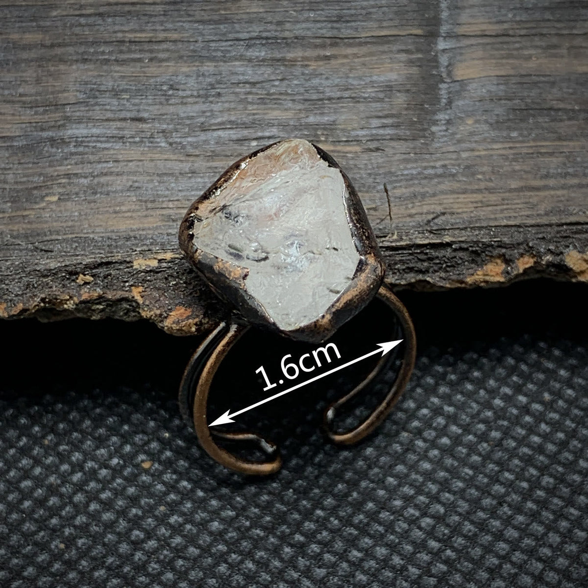 Cadria - Natural Raw Birthstone Ring