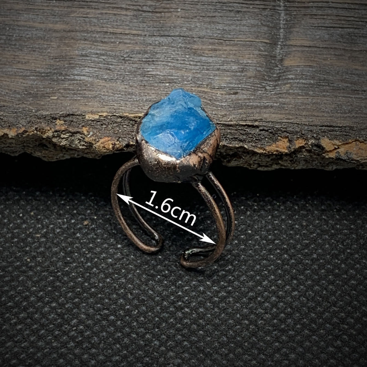 Cadria - Natural Raw Birthstone Ring