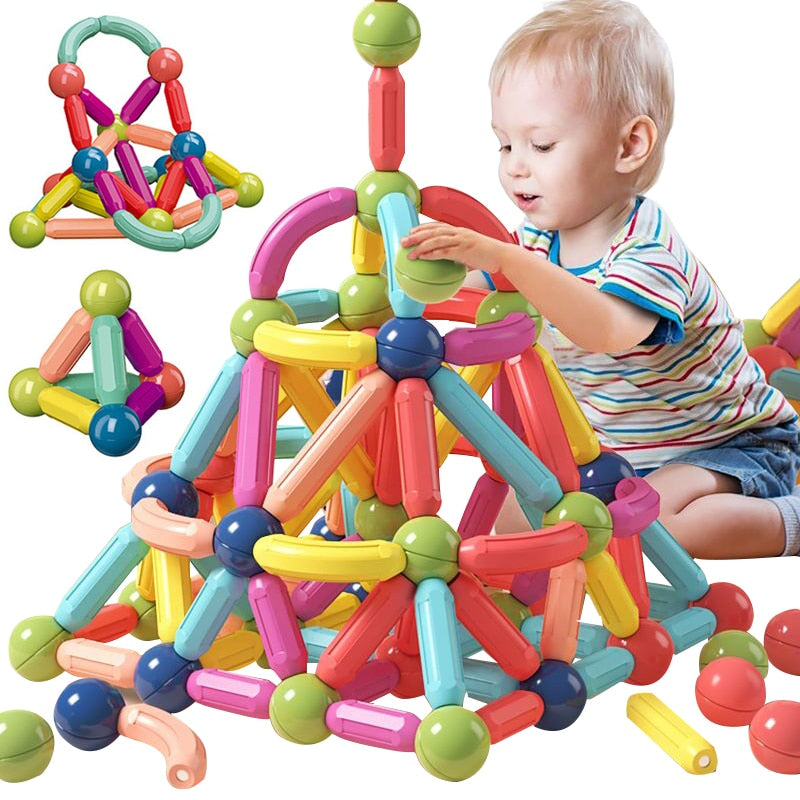 CreativeMag Sticks - Magnetic Building Sticks for Creative Kids