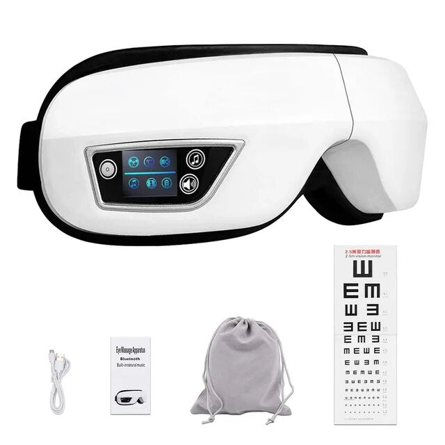 EyeGlow - Smart 6D Eye Massager with Airbag Technology