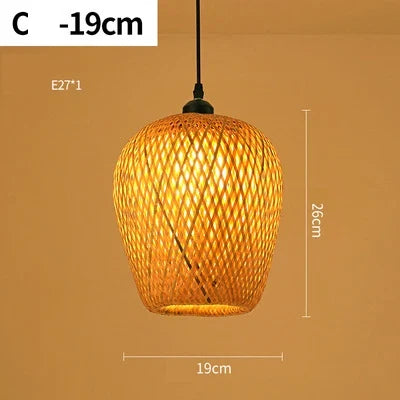 RayaLight - Handmade Rattan Pendant Lamp for Your Home