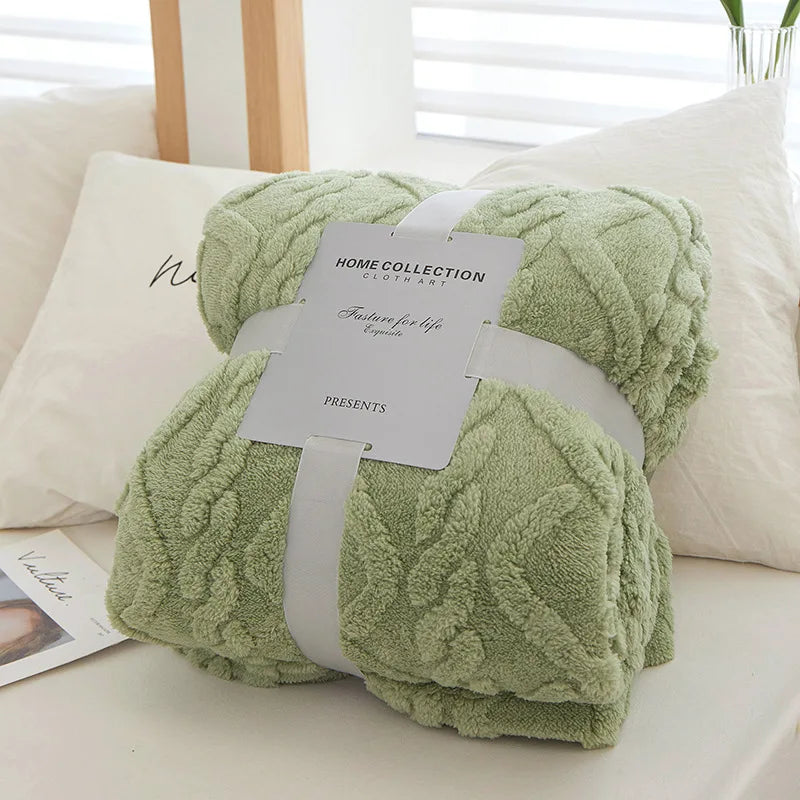 CozyLuxe - Luxury Lambswool Blanket for the Bedroom