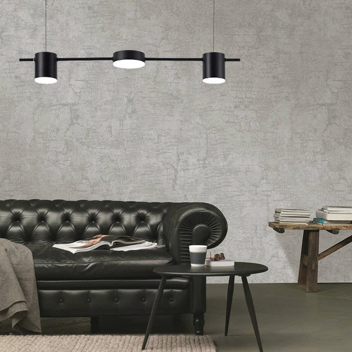 AuraDrum - Elegant Aluminum Drum Chandelier for a Stylish Interior