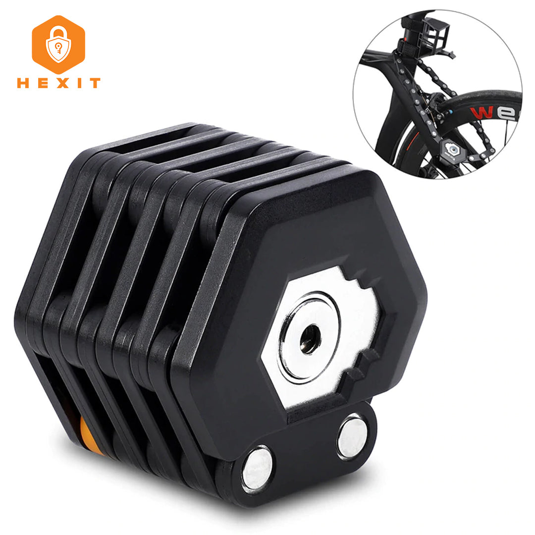 HEXIT FoldLock - Compact and Lightweight Bike Lock