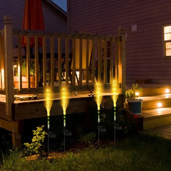 SunReed - Stylish Woven Outdoor Lighting for the Garden