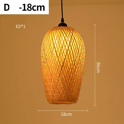 RayaLight - Handmade Rattan Pendant Lamp for Your Home