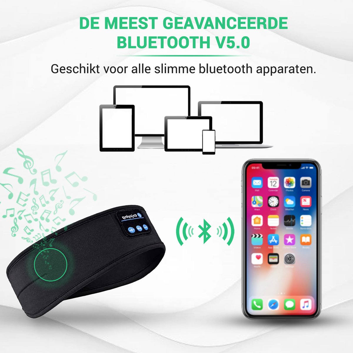 SleepWave - Wireless Bluetooth Sleep Headband