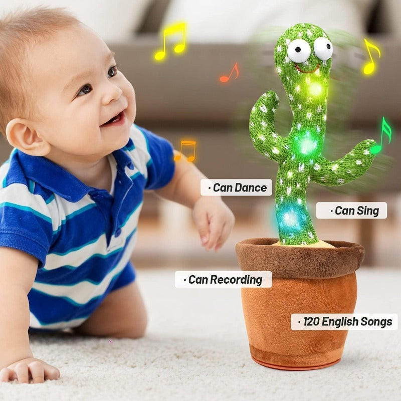 Dancing Cactus - Talking Singing Dancing Plush Toy