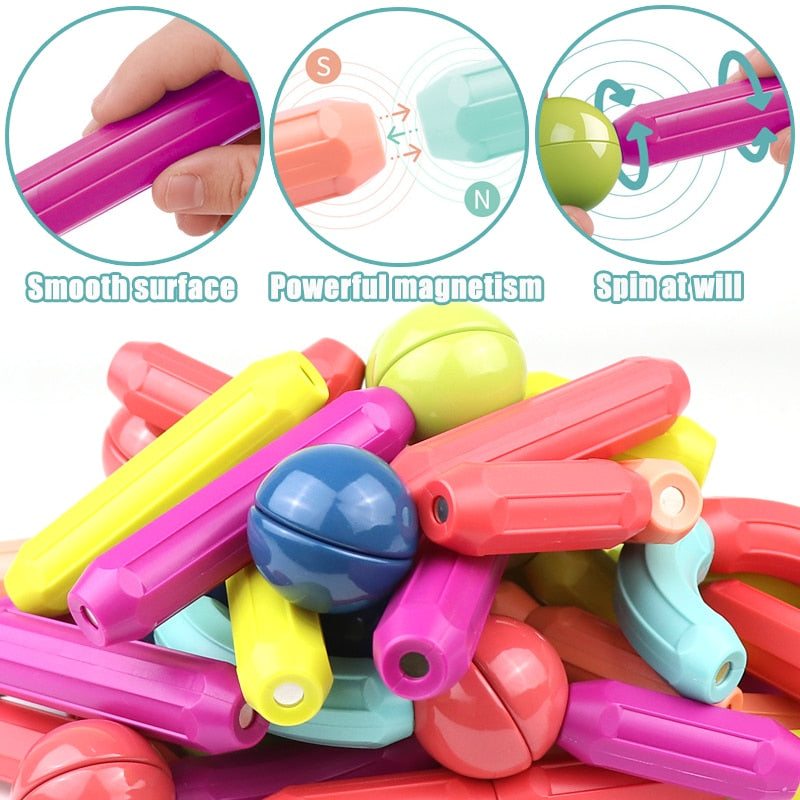 MagnaMaster - Magnetic Building Blocks Set for Kids