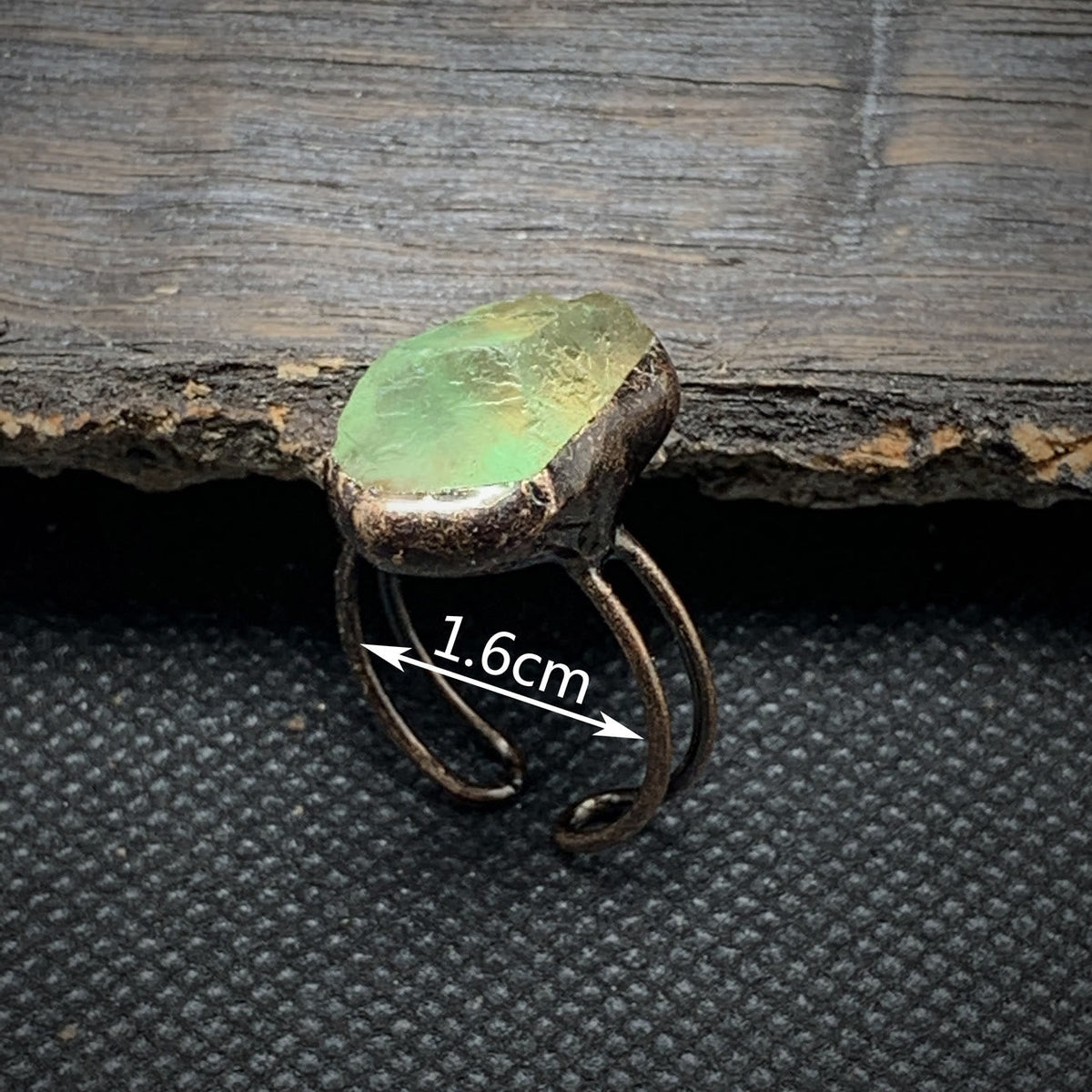 Cadria - Natural Raw Birthstone Ring
