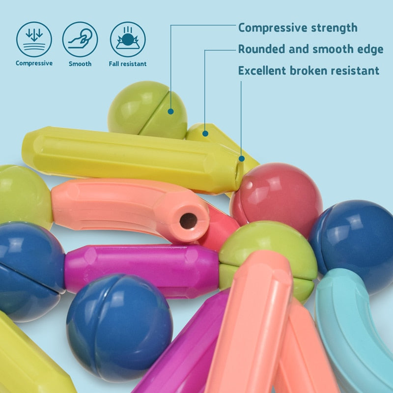 MagnaMaster - Magnetic Building Blocks Set for Kids