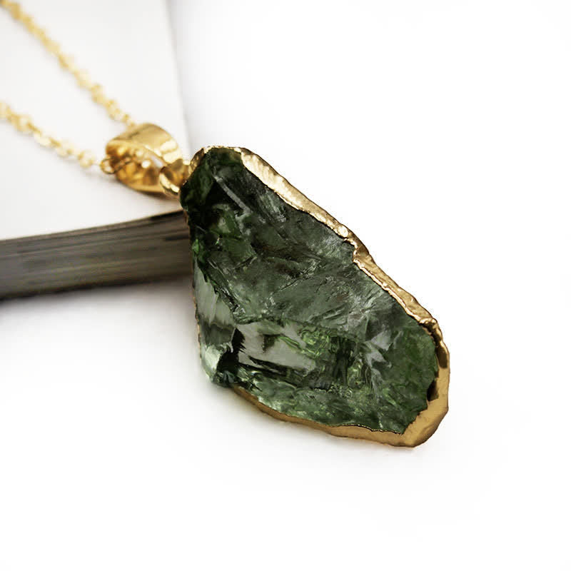 Eozora - Natural Moldavite Necklace