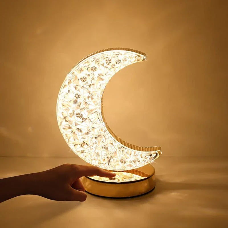 Celestia - Enchanting Dimmable Crystal Table Lamp