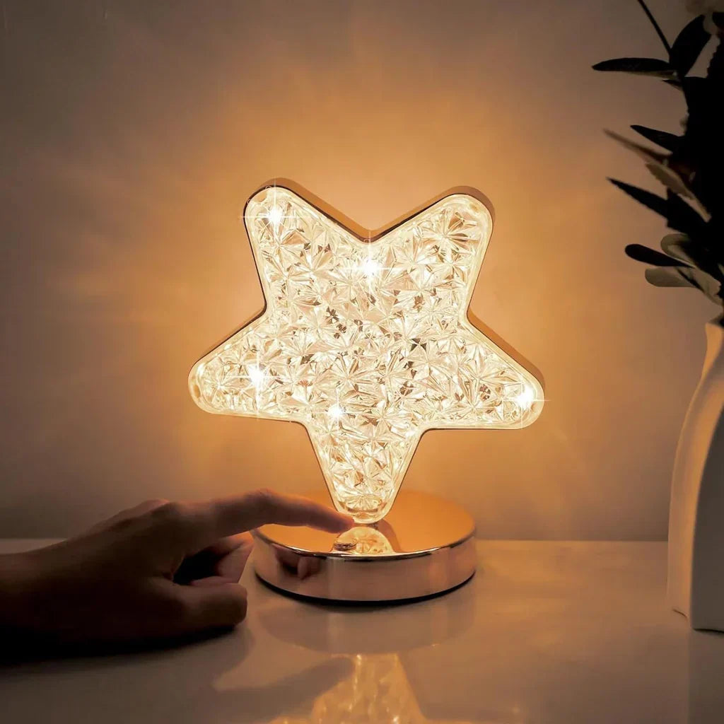 Celestia - Enchanting Dimmable Crystal Table Lamp