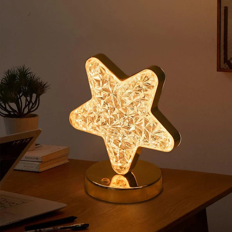 Celestia - Enchanting Dimmable Crystal Table Lamp
