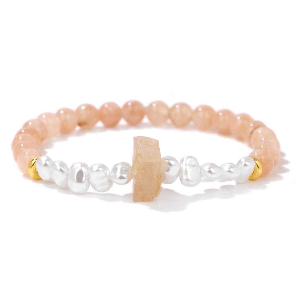Eline - Enchanting Natural Crystal Bead Bracelet