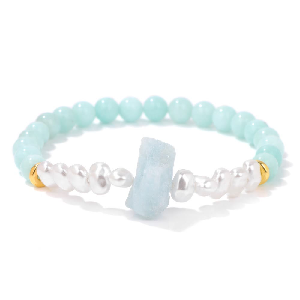 Eline - Enchanting Natural Crystal Bead Bracelet