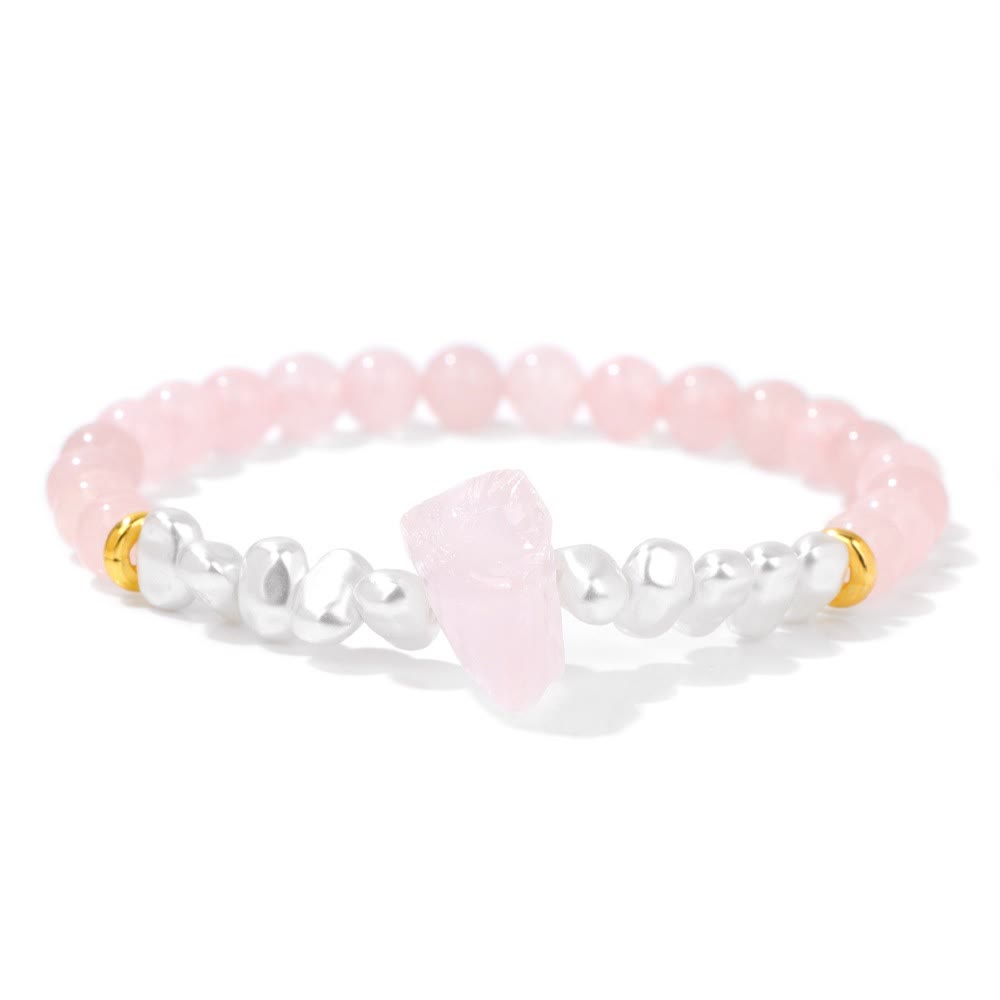 Eline - Enchanting Natural Crystal Bead Bracelet