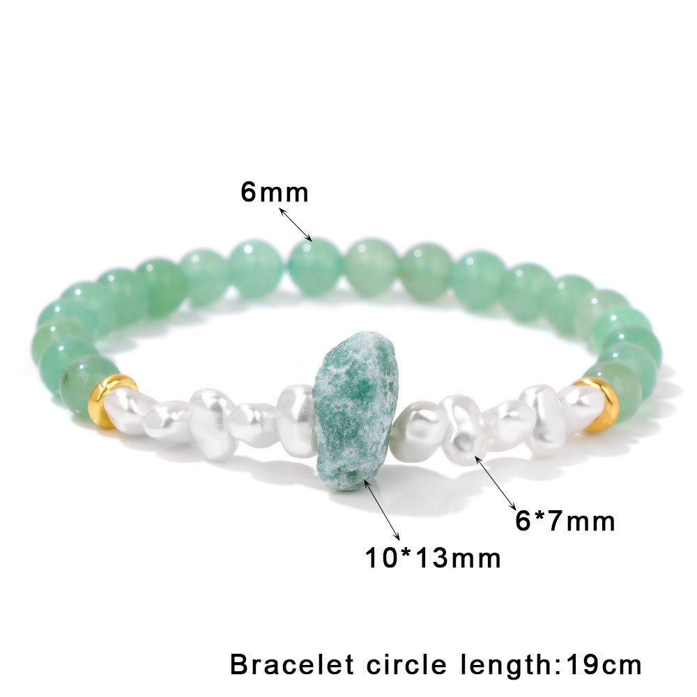 Eline - Enchanting Natural Crystal Bead Bracelet