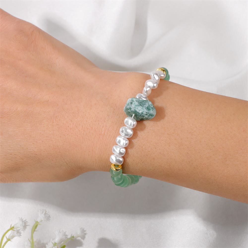 Eline - Enchanting Natural Crystal Bead Bracelet