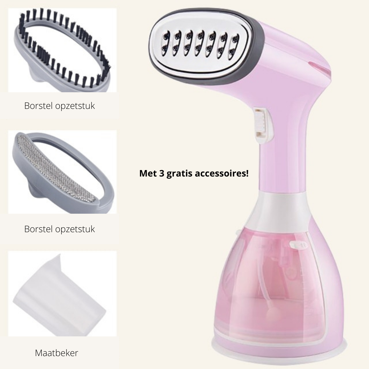 SteamEase - Compact Portable Wrinkle-Free Garment Steamer